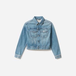 Everlane Cropped Denim Jacket